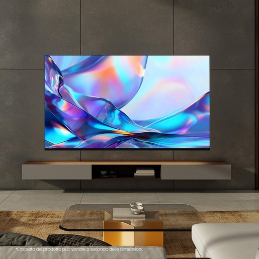 HISENSE Hi-QLED televizor 55A7S, 4K Ultra HD, Smart TV, VIDAA Smart OS, Dolby Vision IQ, HDR10+ Adaptive, Dolby Atmos, VRR 60 Hz, ALLM, AirPlay 2, Ultra Slim dizajn, Crni