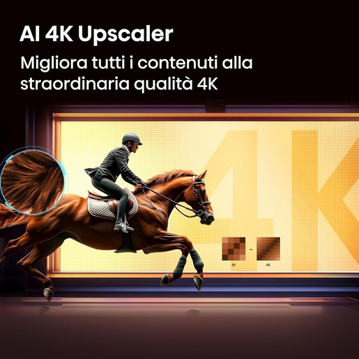 HISENSE Hi-QLED televizor 55A7S, 4K Ultra HD, Smart TV, VIDAA Smart OS, Dolby Vision IQ, HDR10+ Adaptive, Dolby Atmos, VRR 60 Hz, ALLM, AirPlay 2, Ultra Slim dizajn, Crni
