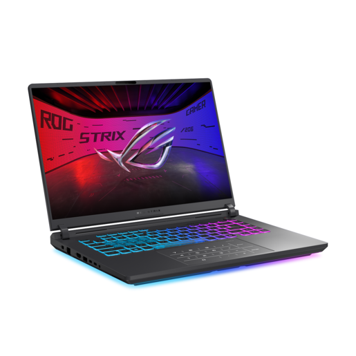 ASUS laptop ROG Strix G16 G614PM-RV160, 16" FHD+ 165Hz Anti-Glare, AMD Ryzen 9 8940HX, 32GB DDR5-5200 RAM, 1TB SSD, NVIDIA GeForce RTX 5060 8GB GDDR7, 4-Zone RGB Backlit KB, FreeDOS