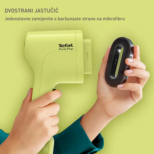 TEFAL pegla za vertikalno peglanje DT2025F0 Pure Pop Yellow Lime