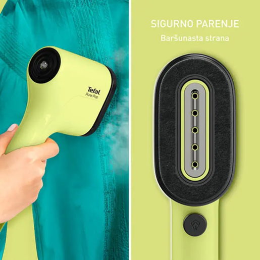 TEFAL pegla za vertikalno peglanje DT2025F0 Pure Pop Yellow Lime