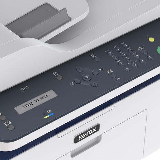 Xerox multifunkcijski printer B115, Mono Laser, Print Scan Copy Fax, 20ppm C/B, 1200x1200dpi, ADF 40 listova, Flatbed skener, Ethernet, USB, WiFi, 128MB RAM