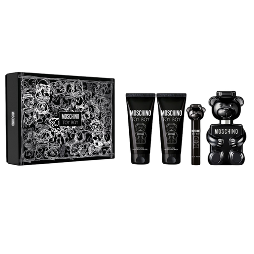 Moschino Toy Boy poklon set – EDP 100 ml + gel za tuširanje 100 ml + after shave