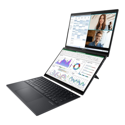 ASUS laptop Zenbook Duo 14 UX8407AA-SN151X, 14" 3K OLED Touch 120Hz, Intel Core Ultra 9 386H, 32GB  RAM, 2TB SSD, Intel Arc Graphics, Dual Touch Screen, Windows 11 Pro