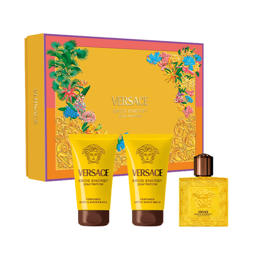 Versace Eros Energy poklon set – EDP 50 ml + gel za tuširanje 50 ml + after shave balzam 50 ml