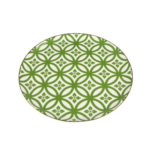 Porland Morocco tanjir 28 cm, zeleni