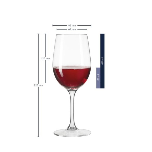 Leonardo Ciao+ čaša za crno vino 430 ml