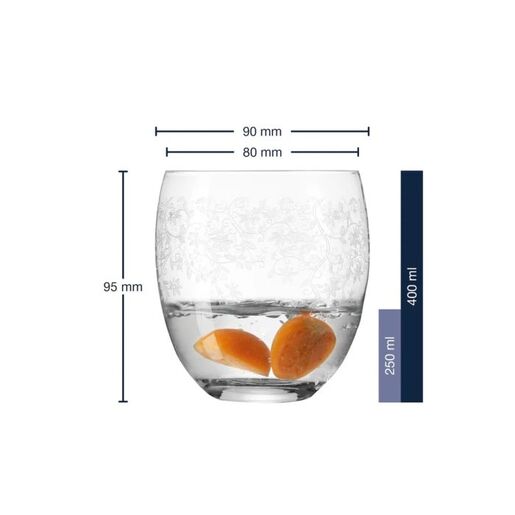 Leonardo Chateau niske čaše za vodu, set 6/1