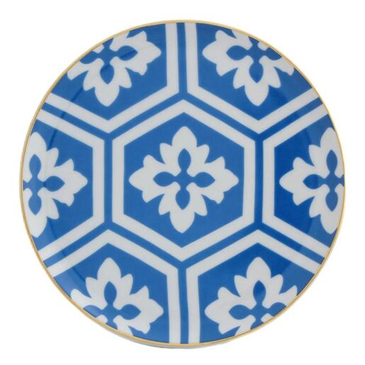 Porland Morocco plitki tanjir 17 cm, svijetloplavi