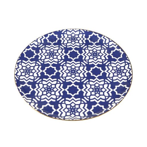 Porland Morocco tanjir 28 cm, tamnoplavi
