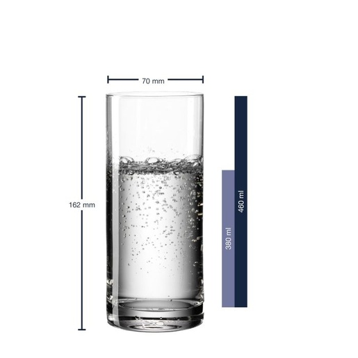 Leonardo Easy+ čaša za vodu 460 ml