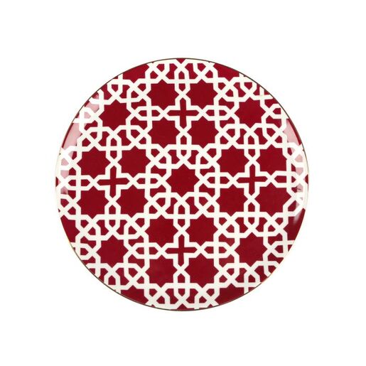 Porland Morocco tanjir 28 cm, tamnocrveni