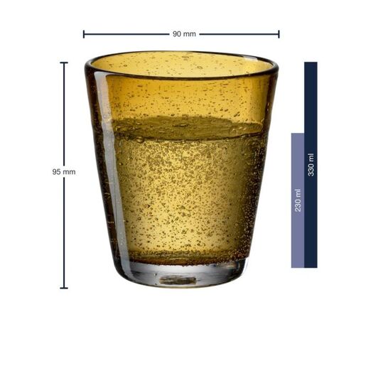 Leonardo Burano Ambra čaša 330 ml