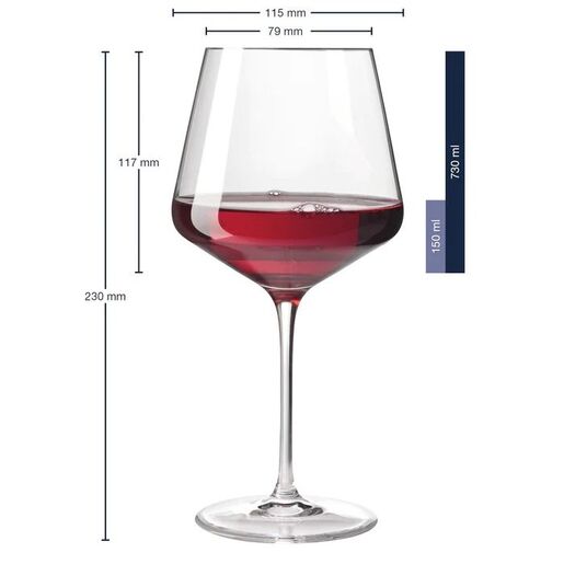 Leonardo Puccini čaša za burgundy 730 ml