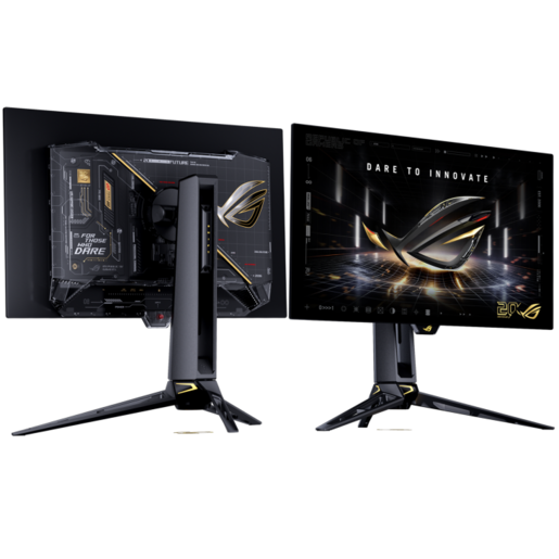 ASUS gaming monitor ROG Swift OLED PG27AQWP-G, 26,5" QHD WOLED Glossy, HDR10, FreeSync Premium Pro, G-SYNC Compatible, 540Hz, 0.02ms GTG, Dual Mode 720Hz HD