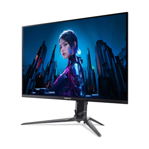 ACER gaming monitor X27UW3B, 27" QHD OLED, HDR, AMD FreeSync Premium, HDMI, DP, USB Hub, 240Hz, 0.03ms GTG, zvučnici