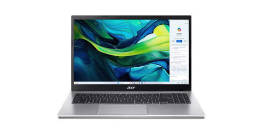 ACER laptop Aspire Go AG15-42P-R7EA, 15,6" FHD Anti-Glare, AMD Ryzen 5 7430U, 16GB DDR4-3200 RAM, 512GB SSD, AMD Radeon Graphics, BHS KB, Windows 11 Home