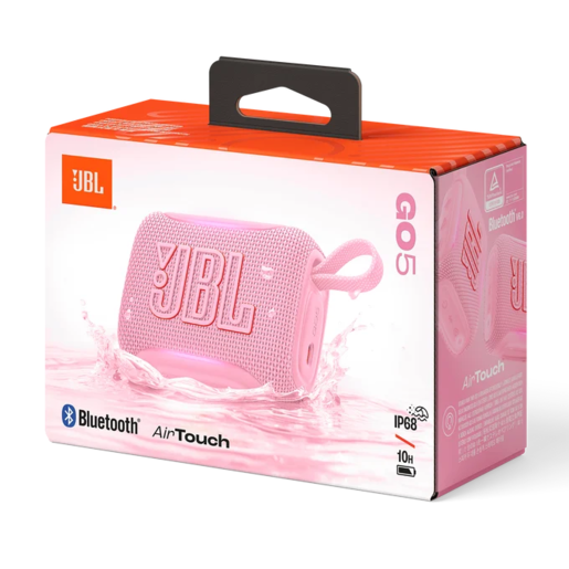 Zvučnik prijenosni bluetooth JBL GO 5 rozi