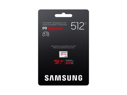 Samsung Micro SD 512GB Express up to 800MB/s, works with Nintendo Switch 2