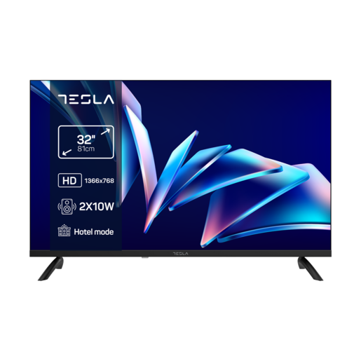 Tesla LED televizor 32E365BH, HD ready, DVB-T/T2/C/S/S2, Crni