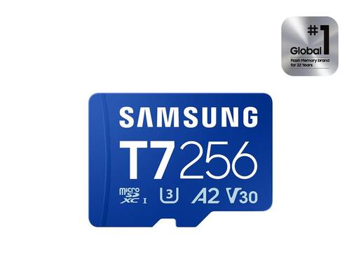Samsung Micro SD 256GB T7 Up to 170MBs