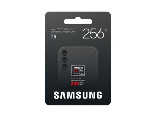 Samsung Micro SD 256GB T9 200MB/s Read, 130MB/s Write
