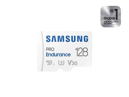 Samsung Micro SD 128GB PRO Endurance sa adapterom, 100MB/s Read, 40MB/s Write