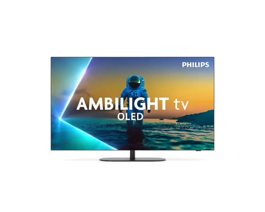 PHILIPS OLED televizor 65OLED820/12, 4K Ultra HD, Smart TV, Google TV™, Ambilight s 3 strane, VRR 144 Hz, P5 AI perfect picture engine, Crni