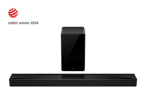 TCL Soundbar Q75HE, 5.1.2, 620W, Dolby Atmos, DTS X, Ray Danz, AI Sonic