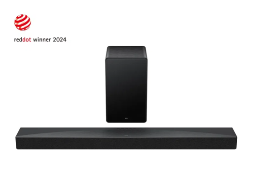TCL Soundbar Q65H, 5.1ch, 580W, AI Sonic, RAY-DANZ, Dolby Atmos, Bežična konekcija, Crna
