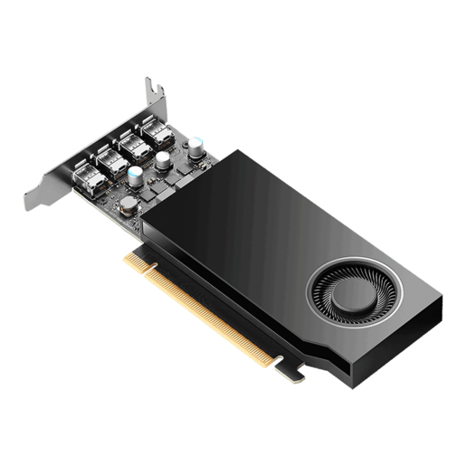 PNY grafička kartica NVIDIA RTX A400, 4GB GDDR6, 64-bit, 4x Mini DisplayPort, DP adapteri