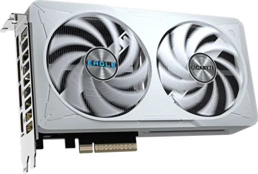 GIGABYTE Eagle OC ICE grafička kartica GeForce RTX 5060, 8GB GDDR7, 128-bit, 3x DisplayPort, HDMI, bijela
