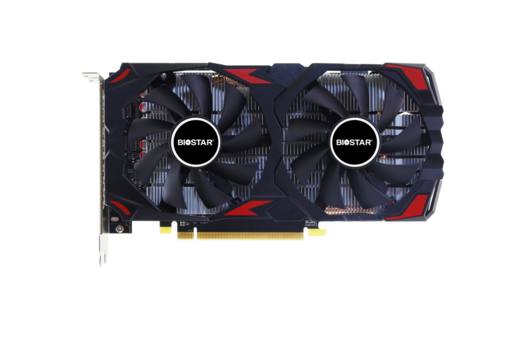 BIOSTAR grafička kartica Radeon RX 580, 8GB GDDR5, 256-bit, 2048SP, DVI, 3x DisplayPort, HDMI