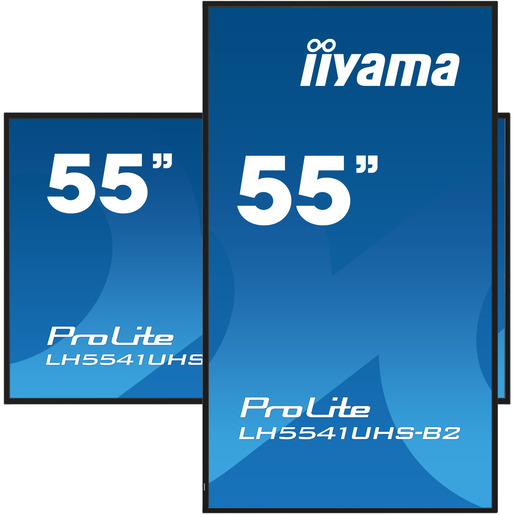 IIYAMA profesionalni display LH5541UHS-B2, 55" 4K UHD IPS, 500 cd/m2, 24/7 rad, 60Hz, 8ms, zvučnici