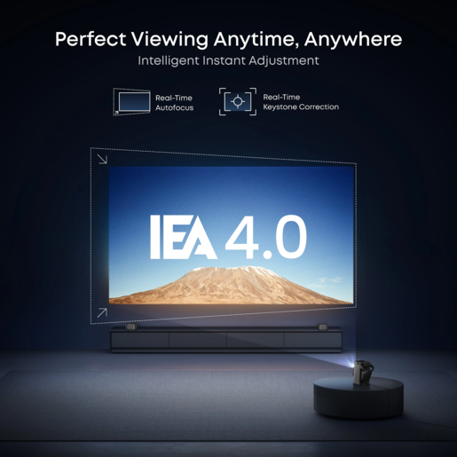 ANKER projektor Soundcore Nebula P1, Full HD 1080p, 650 ANSI lumena, Google TV, Dolby Audio, 20W zvučnici