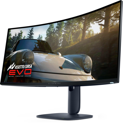 Alienware gaming monitor AW3425DW, 34,2" UWQHD QD-OLED Curved 1800R, DisplayHDR True Black 400, AMD FreeSync Premium Pro, G-SYNC, 240Hz