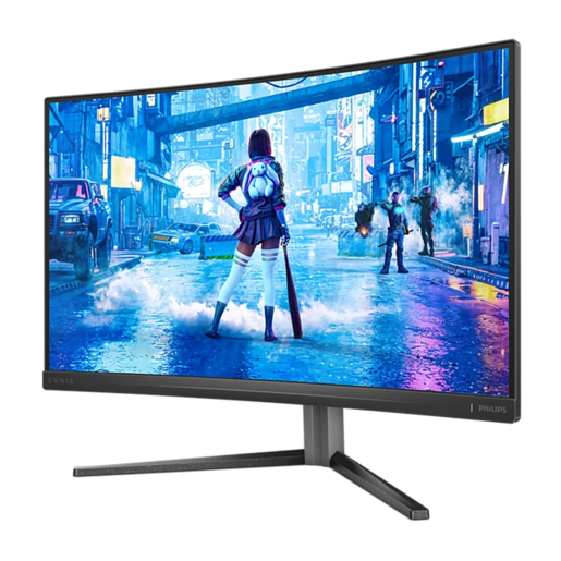 PHILIPS gaming monitor Evnia 5000 27M2C5200W, 27" FullHD VA Curved 1500R, HDR10, 280Hz, podesivo postolje
