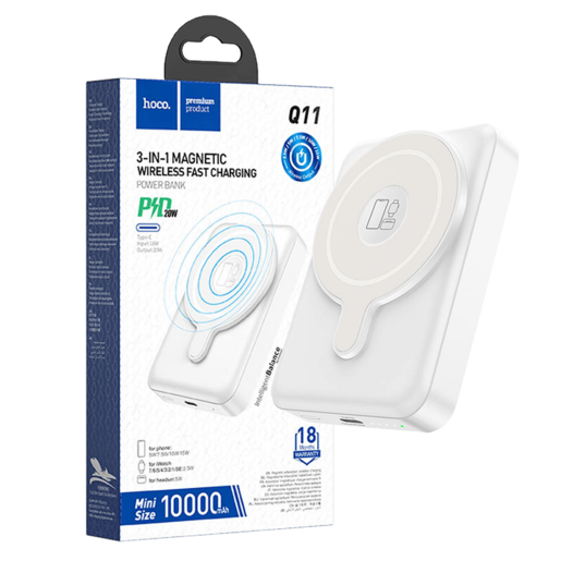 Hoco Punjač prijenosni, bežični, magnetic, 10000mAh, PD20W - Q11 Expressar