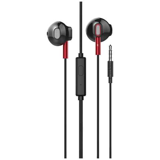 Hoco Slušalice sa mikrofonom, 3.5 mm, dužina kabela 1.2 met, crna - M57 Sky sound, Black
