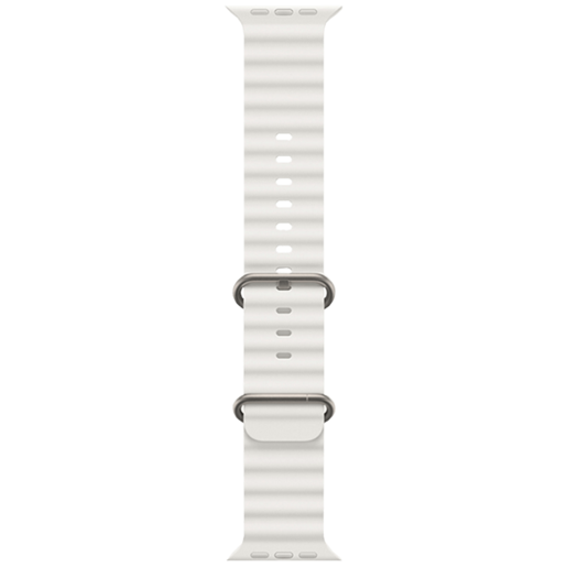 Hoco Silikonski remen za iWatch, 42/44/45/49mm, bijela - iWatch WA12 White