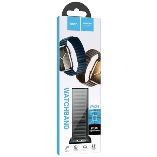 Hoco Magnetni remen za iWatch, 42/44/45/49mm, cyan - iWatch WA24 Cyan