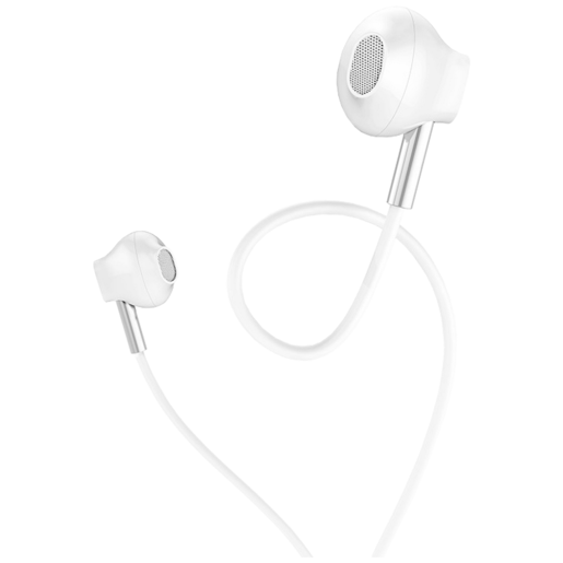 Hoco Slušalice sa mikrofonom, 3.5 mm, dužina kabela 1.2 met, bijela - M57 Sky sound, White