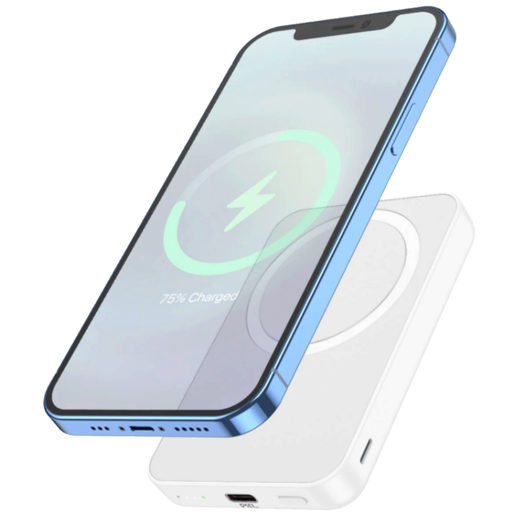 Hoco Punjač prijenosni, bežični, magnetic, 5000mAh, PD20W - J109 Easy