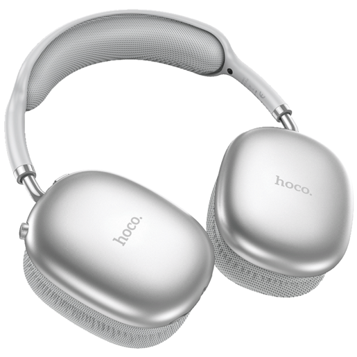 Hoco Slušalice bežične sa mikrofonom, Bluetooth, srebrena - W35 Air Triumph Silver