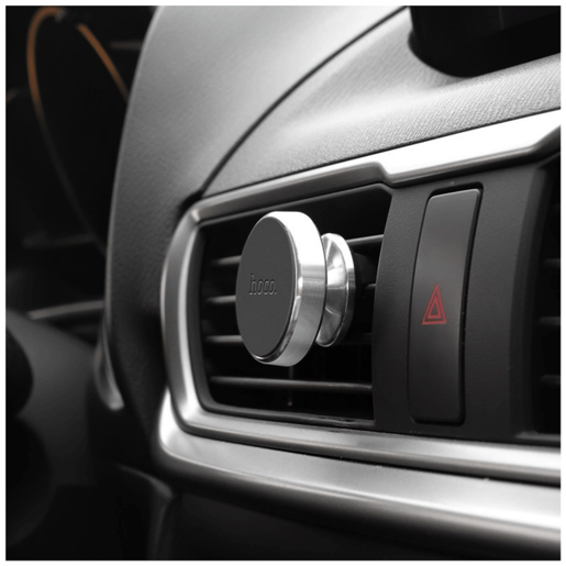 Hoco Držač za mobilne uređaje, magnetni, Alu tijelo - CA47 Metal Black