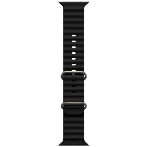 Hoco Silikonski remen za iWatch, 42/44/45/49mm, crna - iWatch WA12 Black