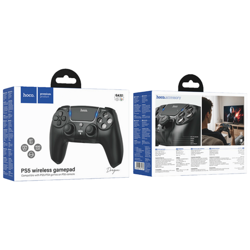 HOCO PS5 Dualsense Wireless Controller, Black