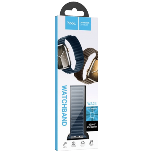 Hoco Magnetni remen za iWatch, 42/44/45/49mm, blue - iWatch WA24 Blue