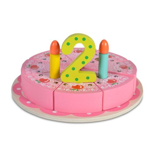 MONI drvena torta Sretan rođendan