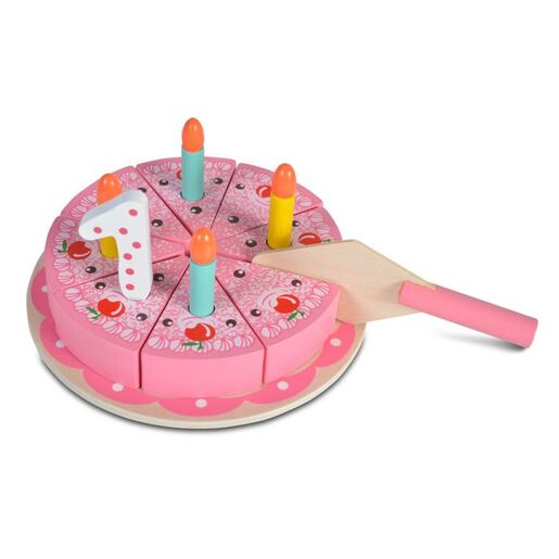 MONI drvena torta Sretan rođendan